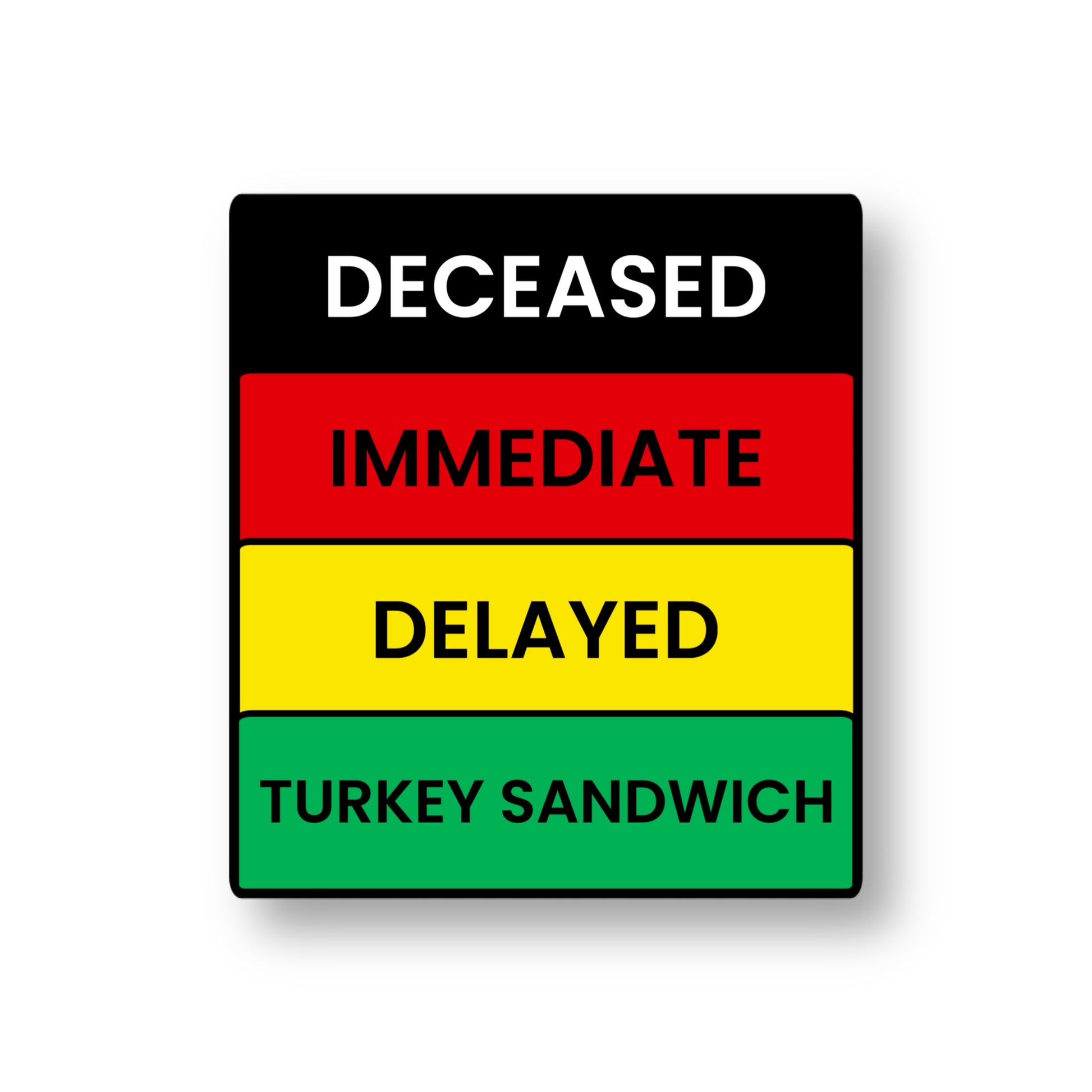Turkey Sandwich Sticker