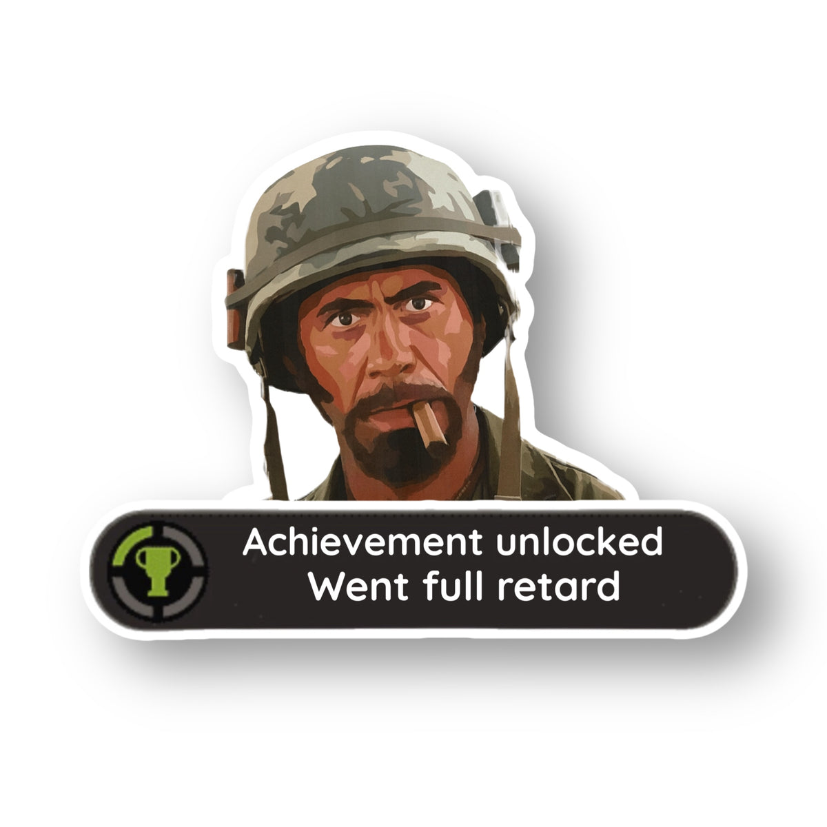 Full Retard Sticker