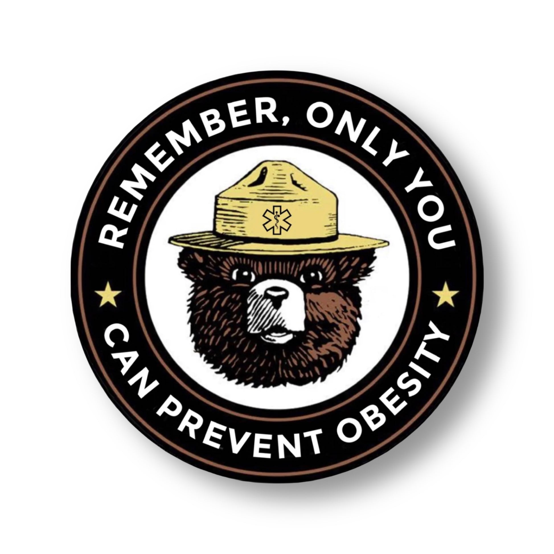 Smokey The Bear Sticker