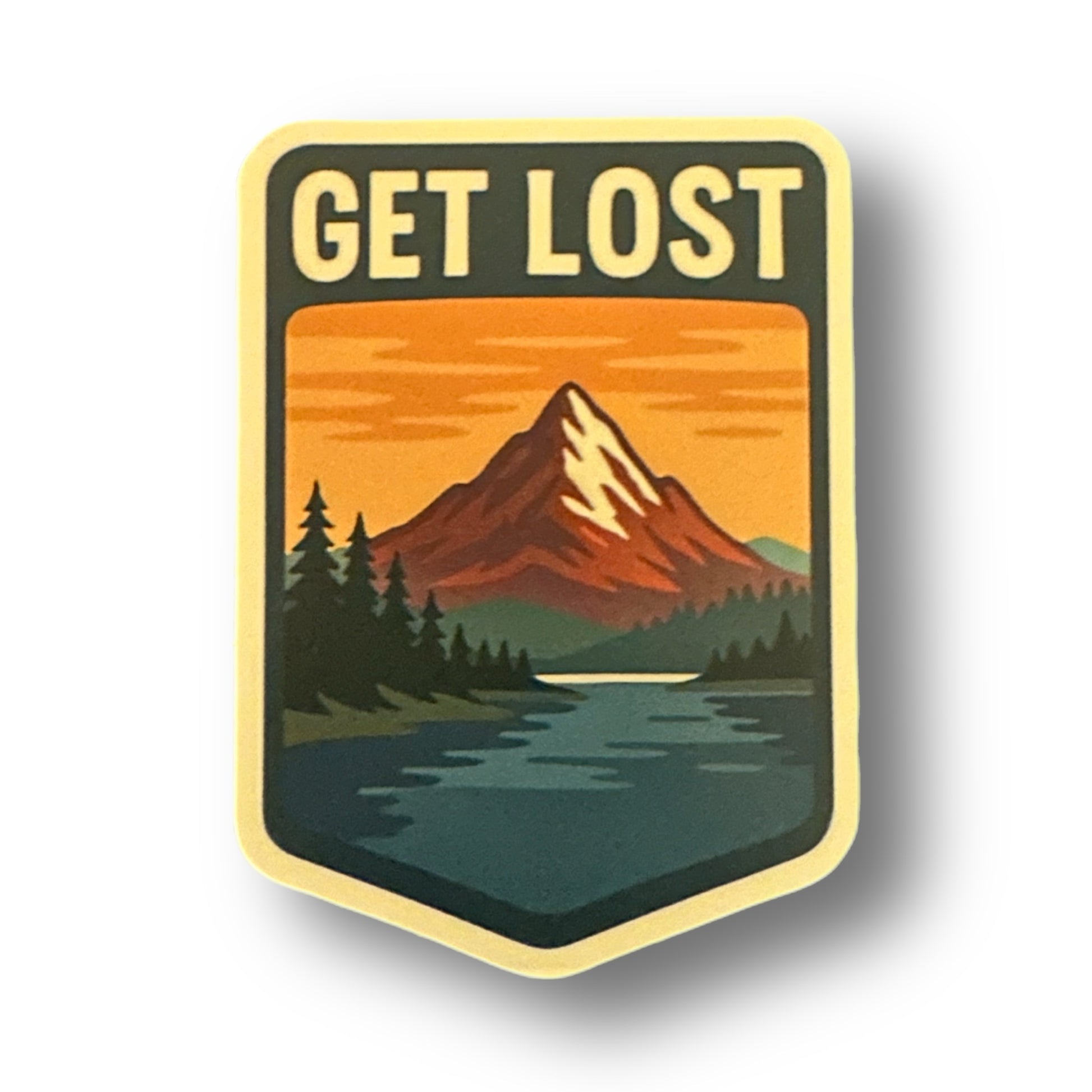 Get Lost Sticker