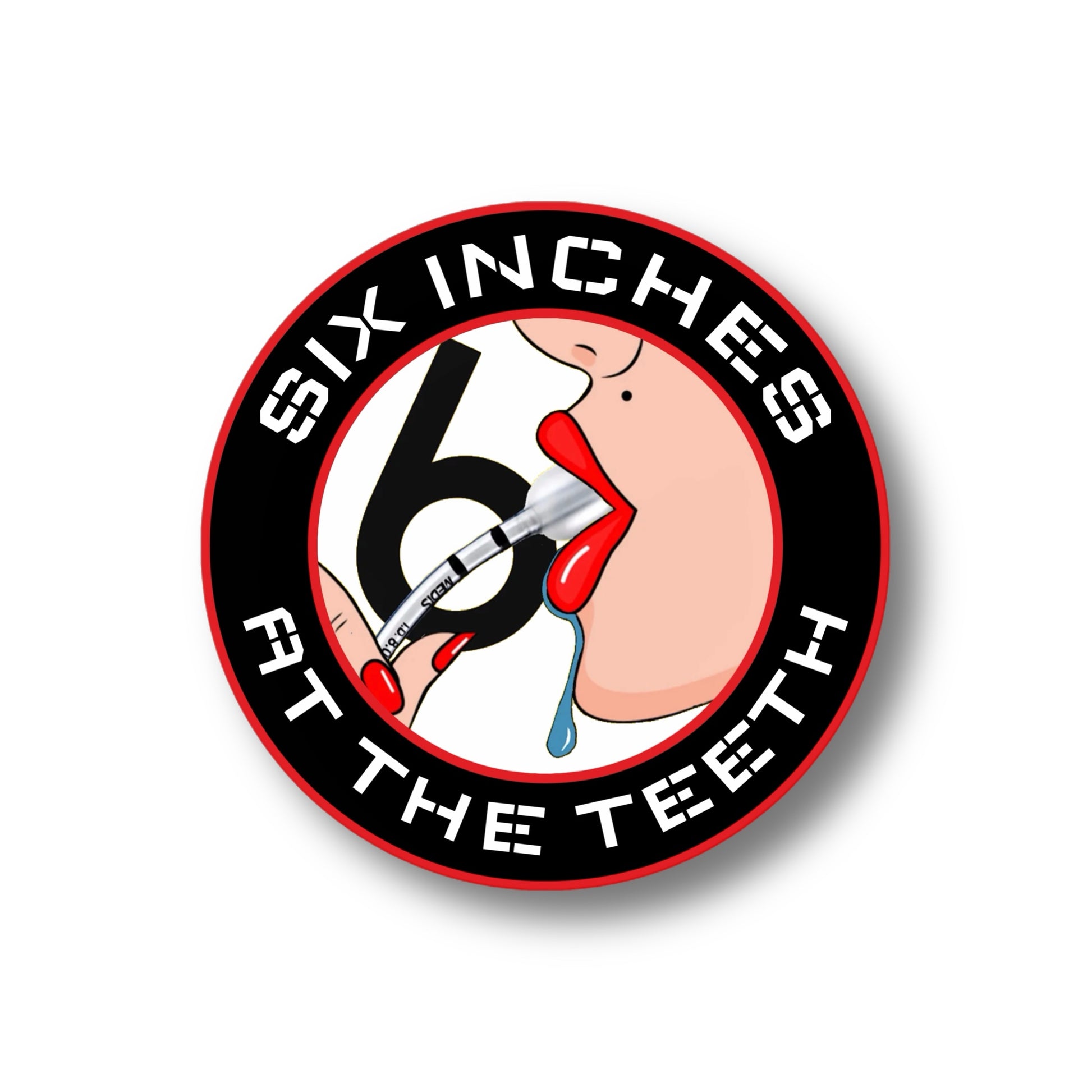 6 Logo sticker
