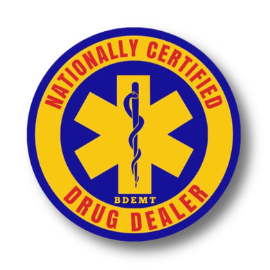 Funny stickers for EMT's Paramedics Firefighters and Nurses 